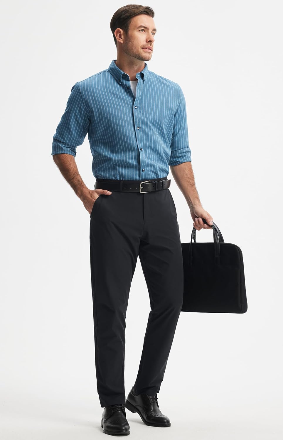 Libin Mens Golf Pants Stretch