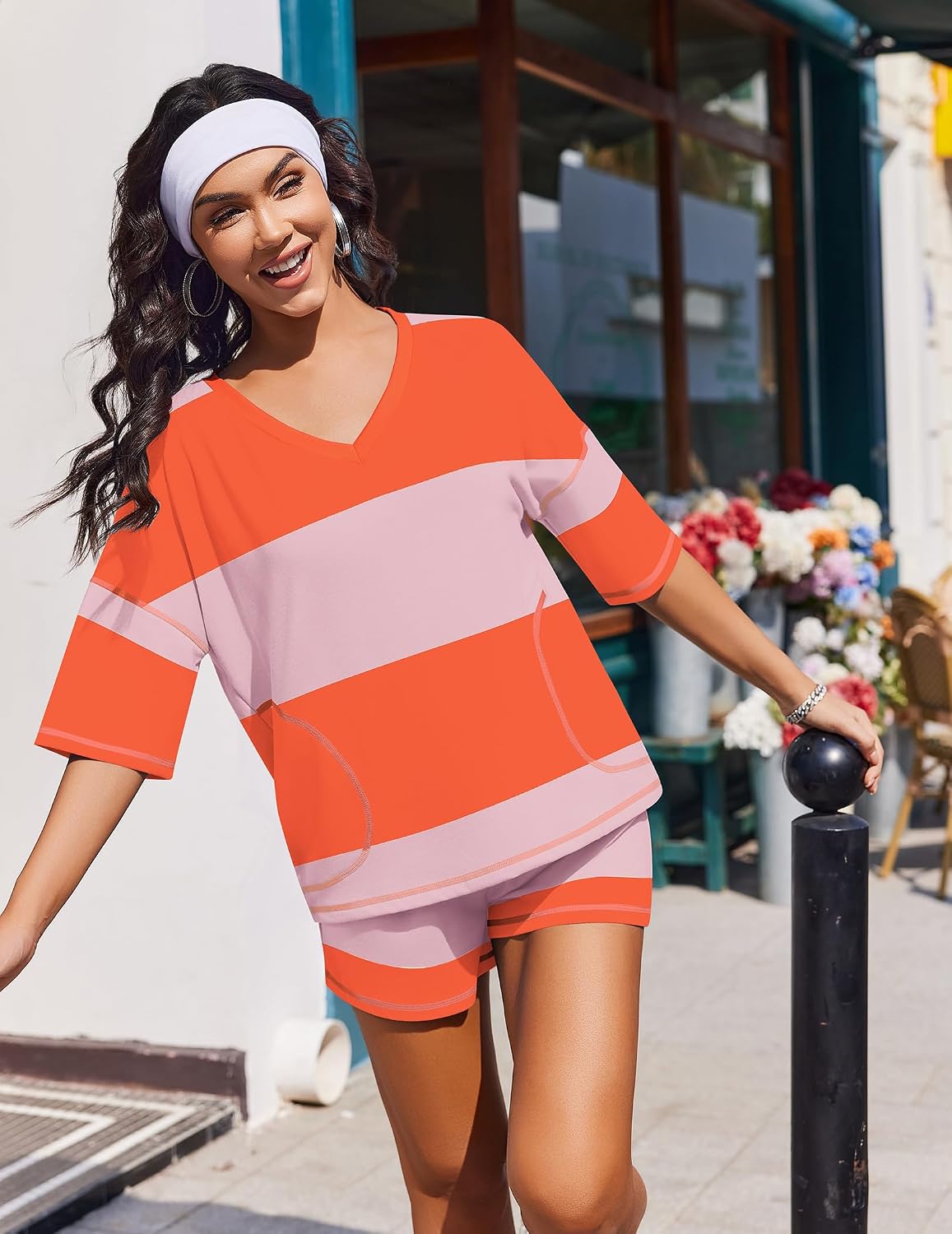 Ekouaer Two Piece Sets