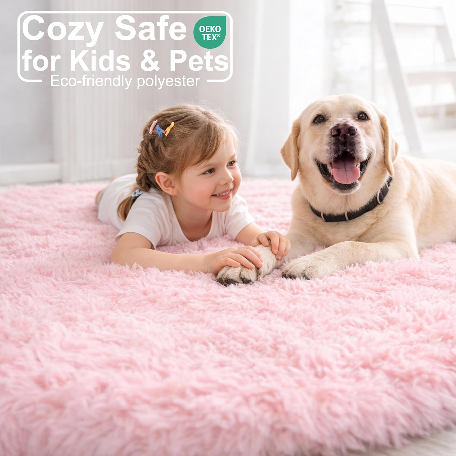 Amdrebio Light Pink Round Circle