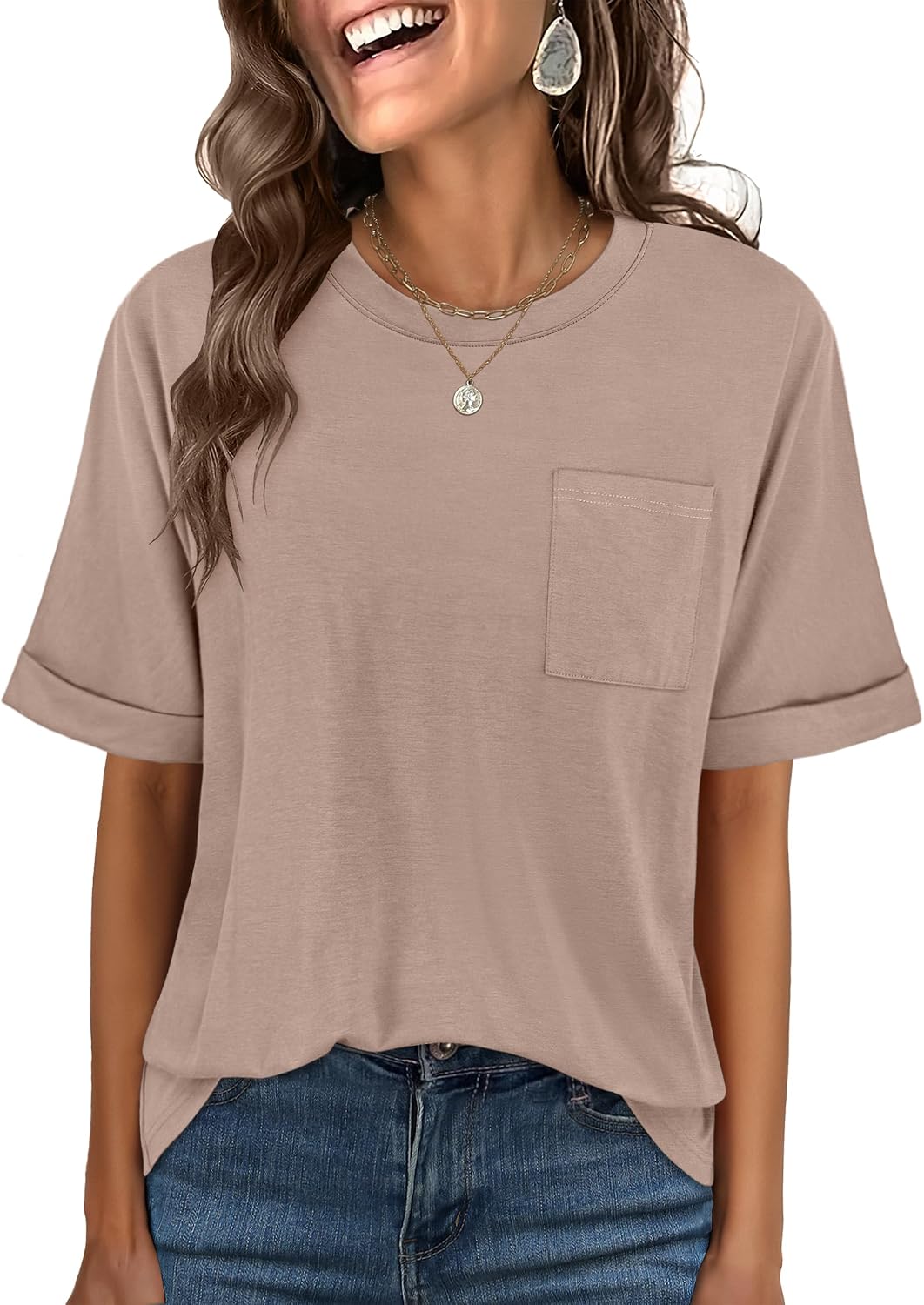 ANRABESS Women Oversized T Shirts