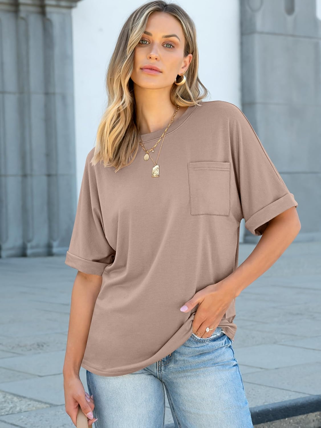 ANRABESS Women Oversized T Shirts
