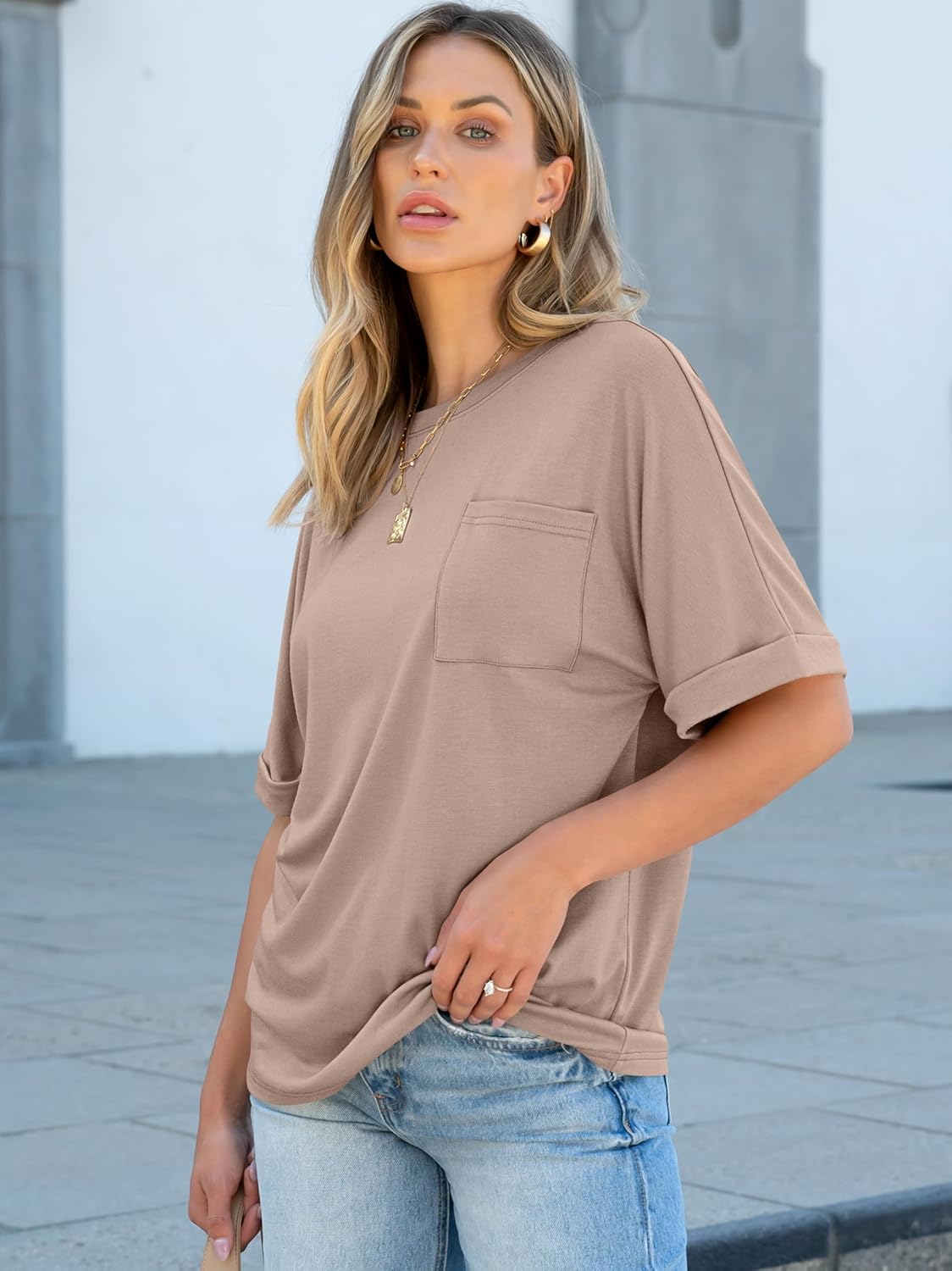 ANRABESS Women Oversized T Shirts