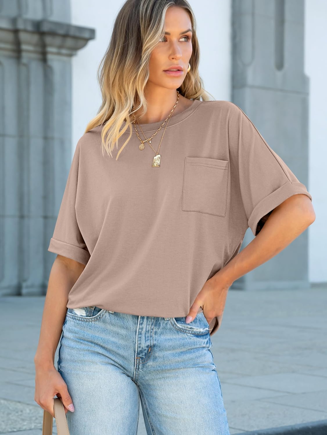 ANRABESS Women Oversized T Shirts