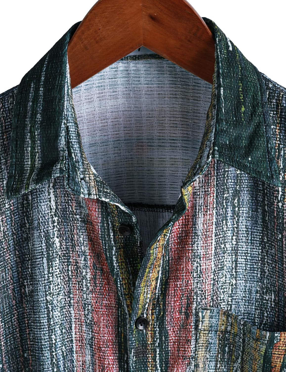 VATPAVE Mens Summer Striped Shirts