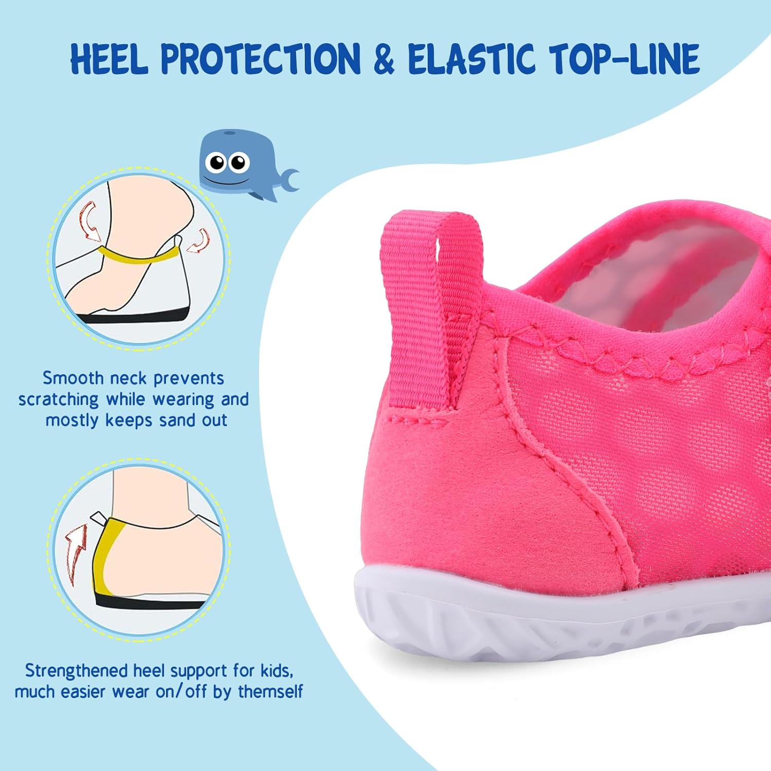 LeIsfIt Toddler Water Shoes Boys