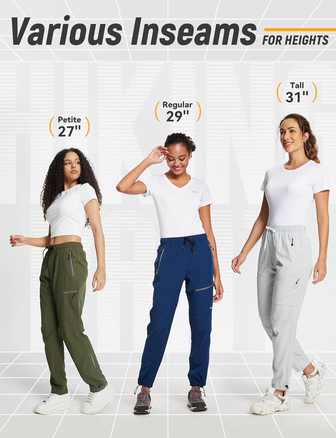baleaf Women's Hiking Pants Quick