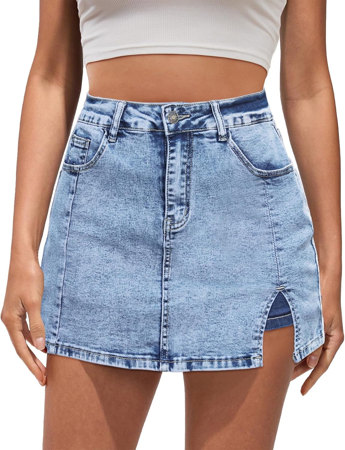 Vetinee Jean Skorts for Woman