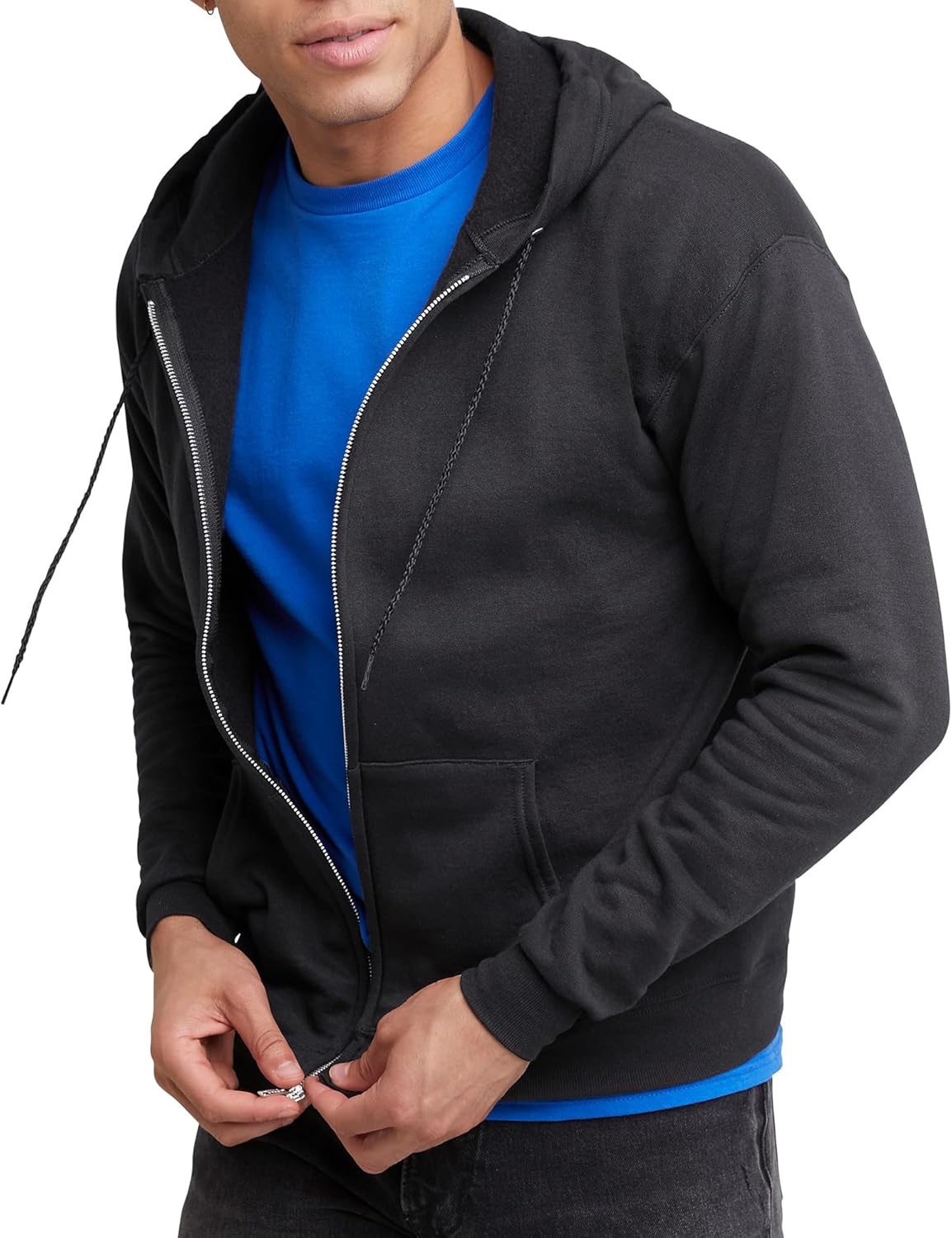 Hanes Men's Zip-up Hoodie, Ecosmart