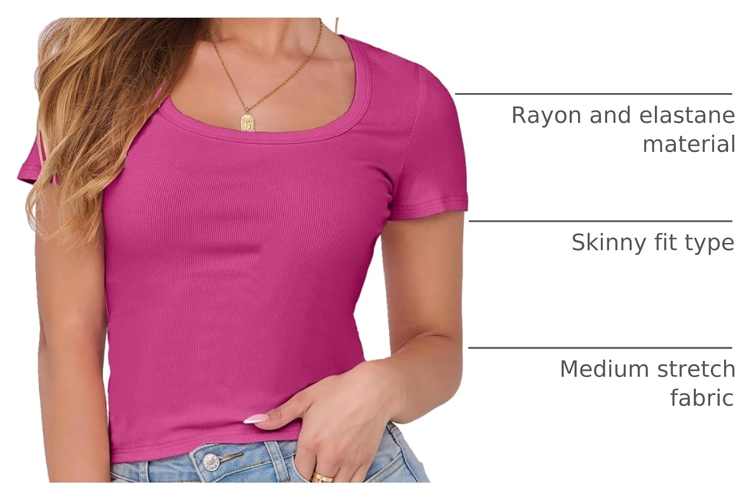 ANRABESS Women Short Sleeve Tops