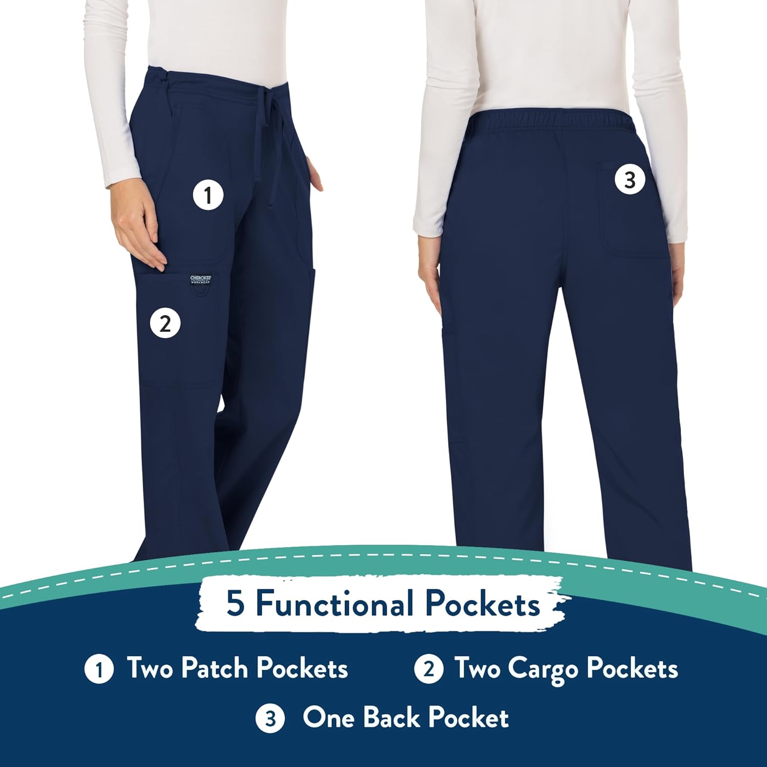 Cherokee WW Revolution Scrub Pants