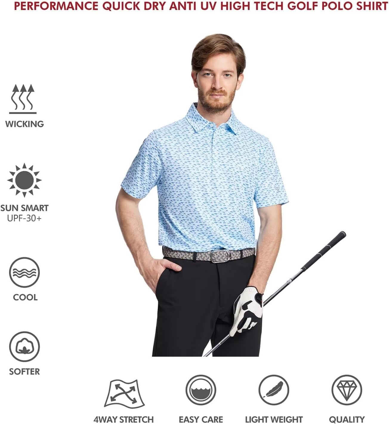 Golf Shirts for Men Dry