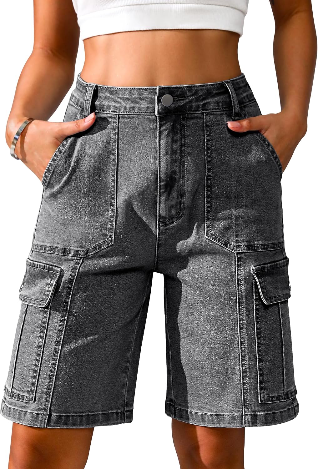 Eddoyee Bermuda Cargo Shorts