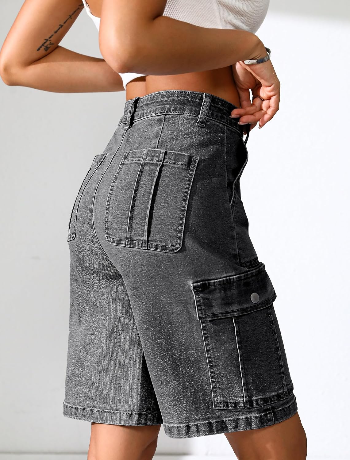 Eddoyee Bermuda Cargo Shorts