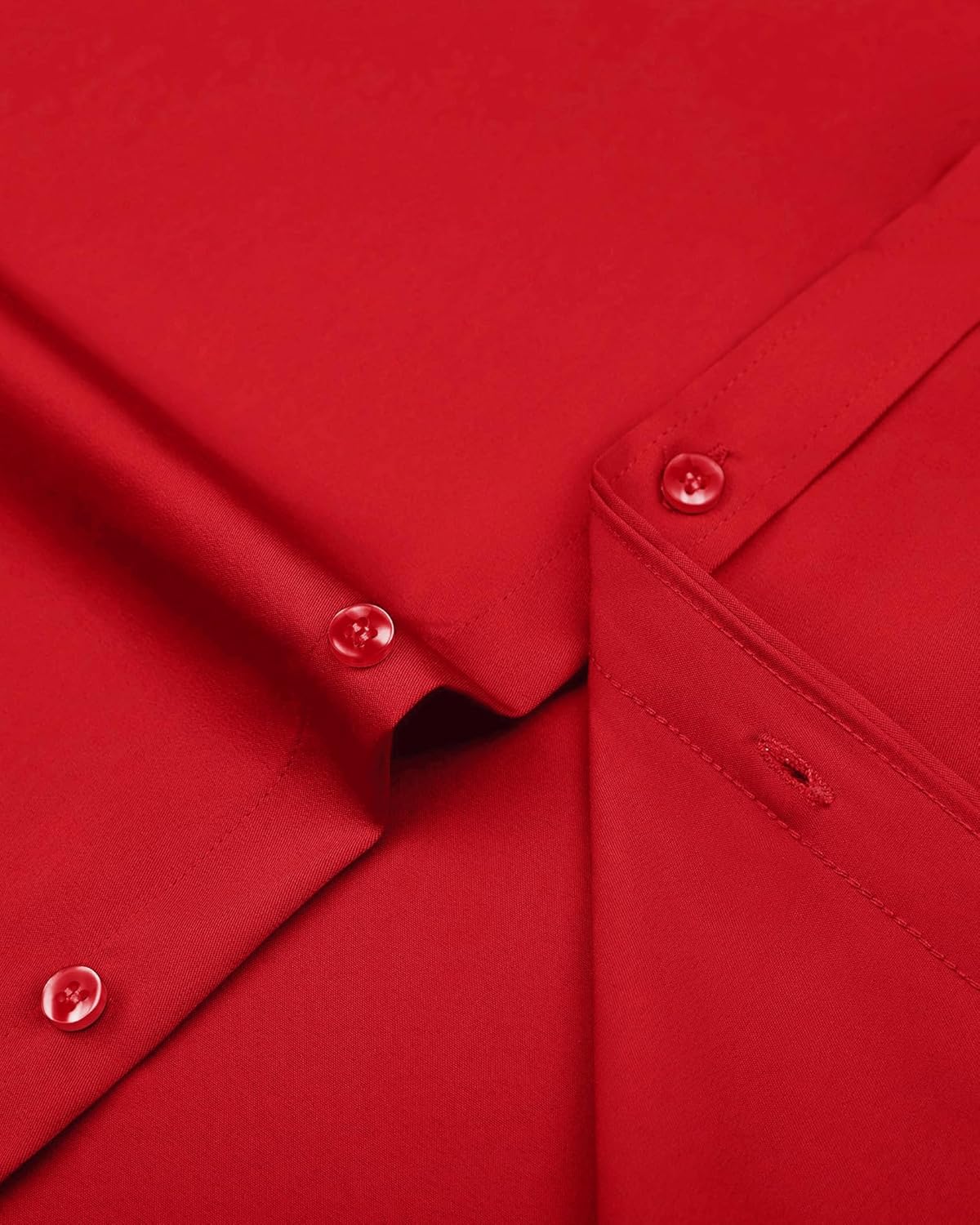 J.VER Men's Dress Shirts Solid