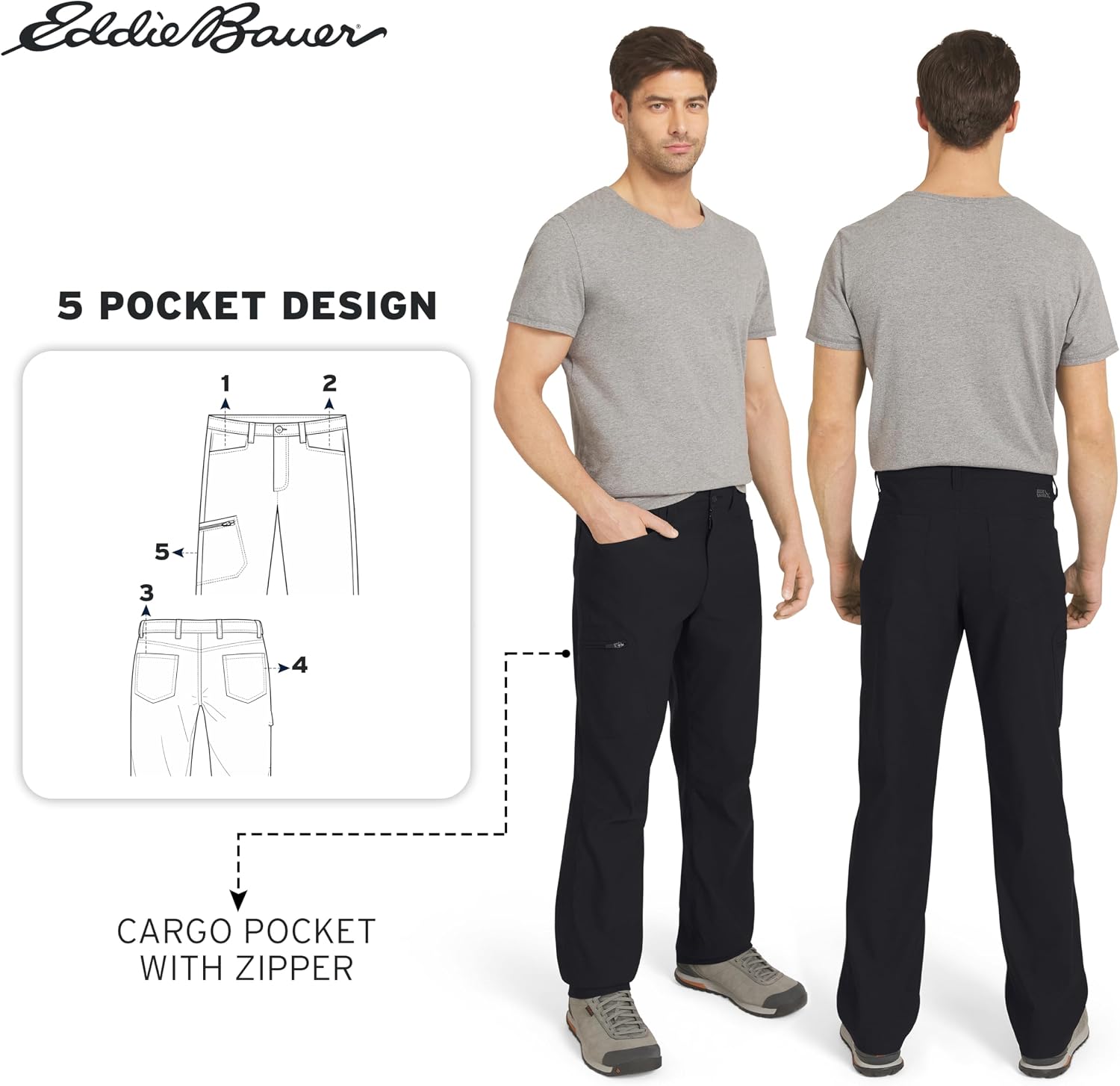 Eddie Bauer Men's Rainier Pants - Image 2