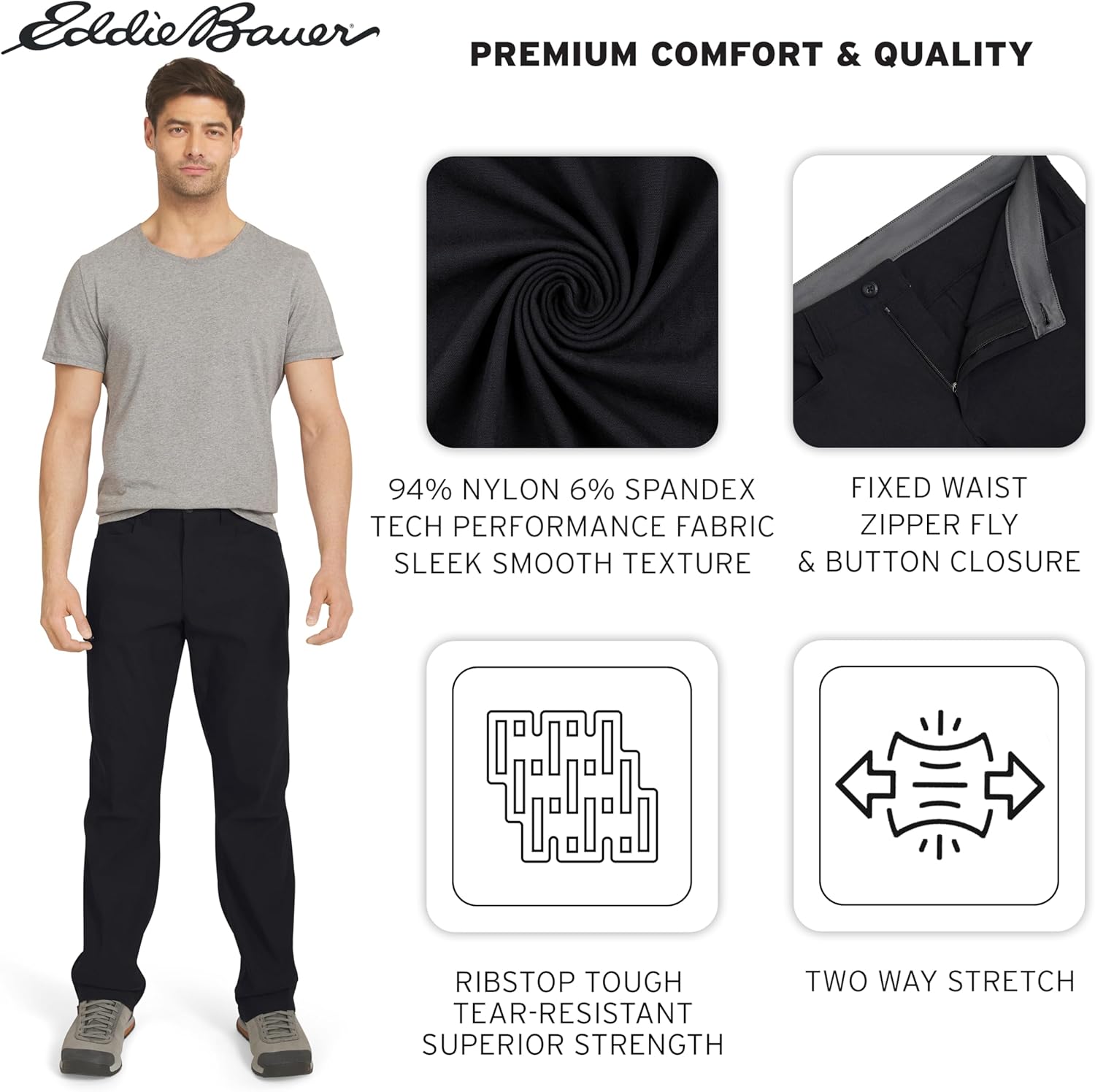 Eddie Bauer Men's Rainier Pants - Image 3