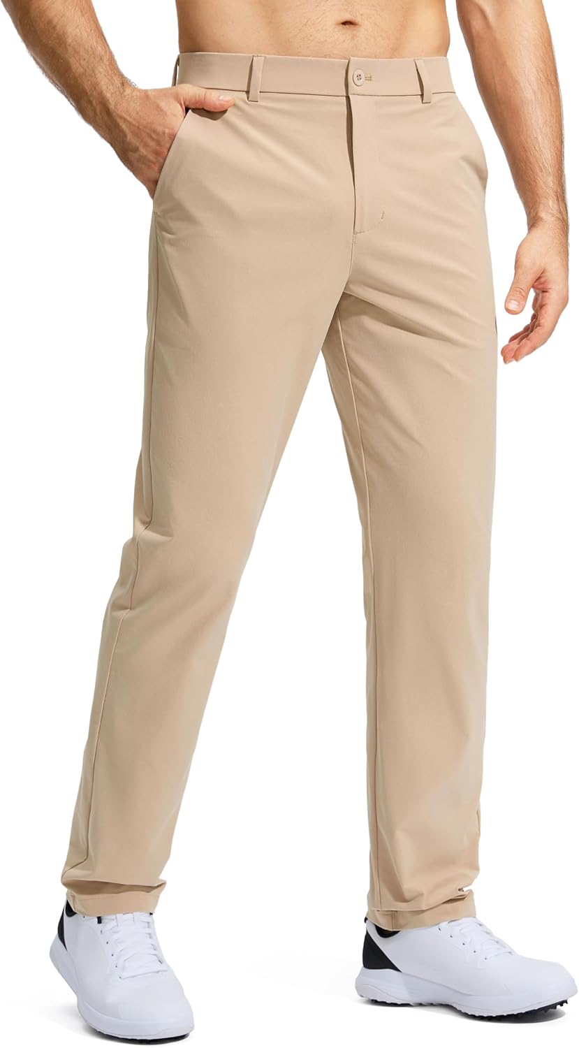 Pudolla Men's Golf Pants Stretch