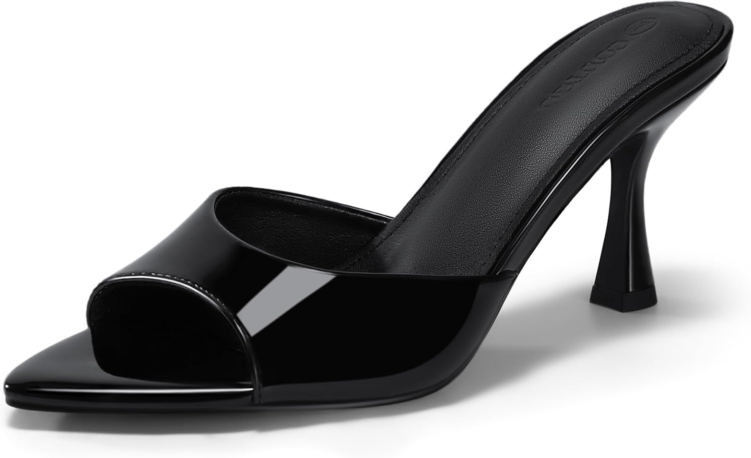 Coutgo Womens Kitten Heel Sandals