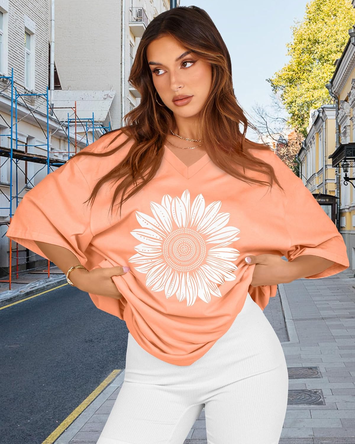 Oversized Tshirts for Women Graphic