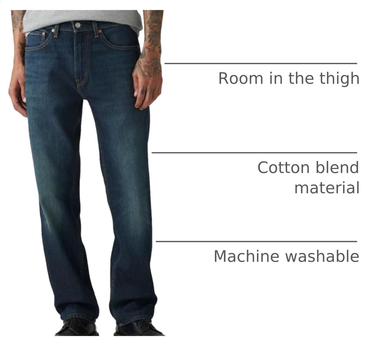 Levi's Men's 505 Regular Fit