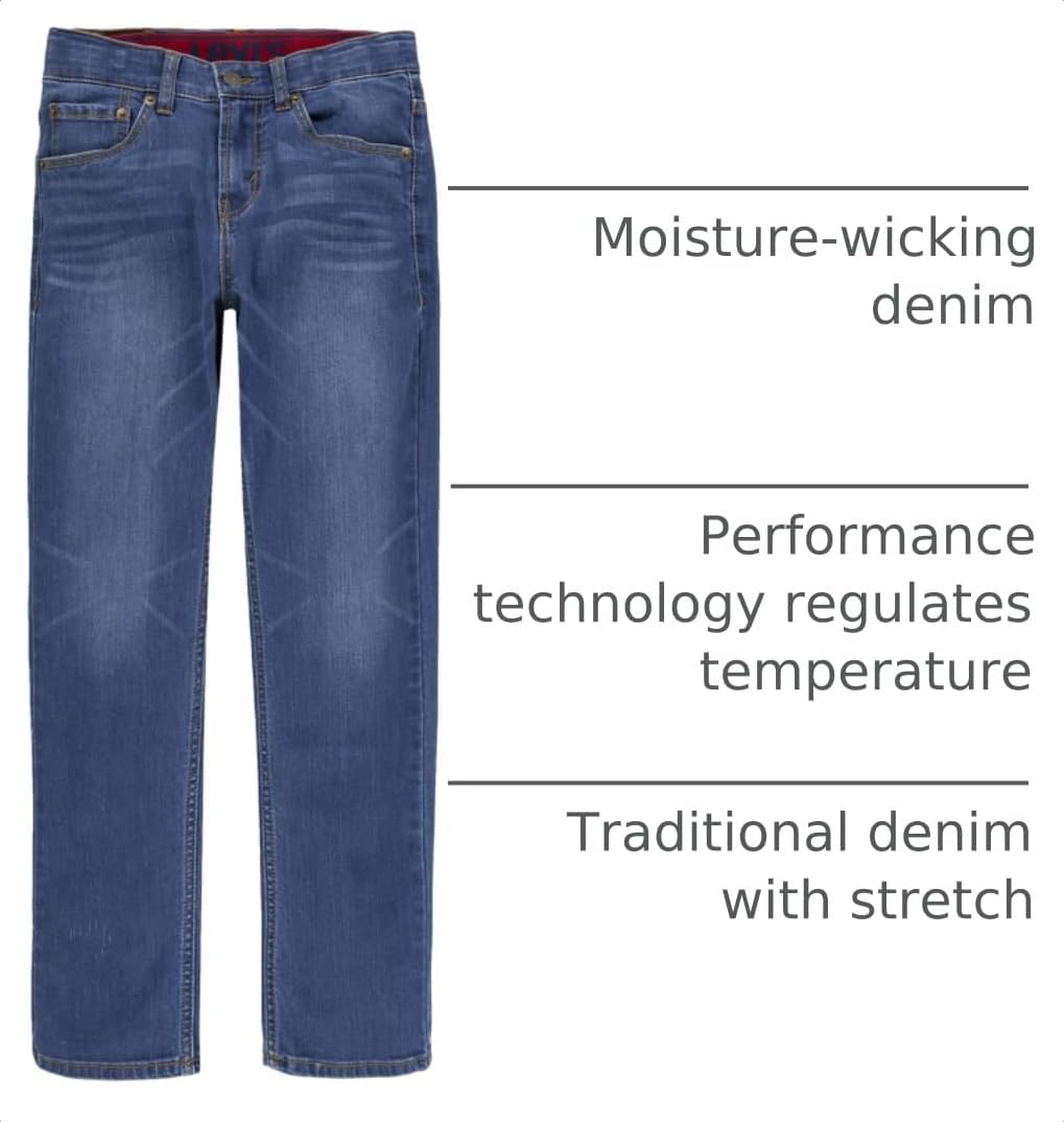 Levi's Boys 514 Straight Fit Jeans - Image 4