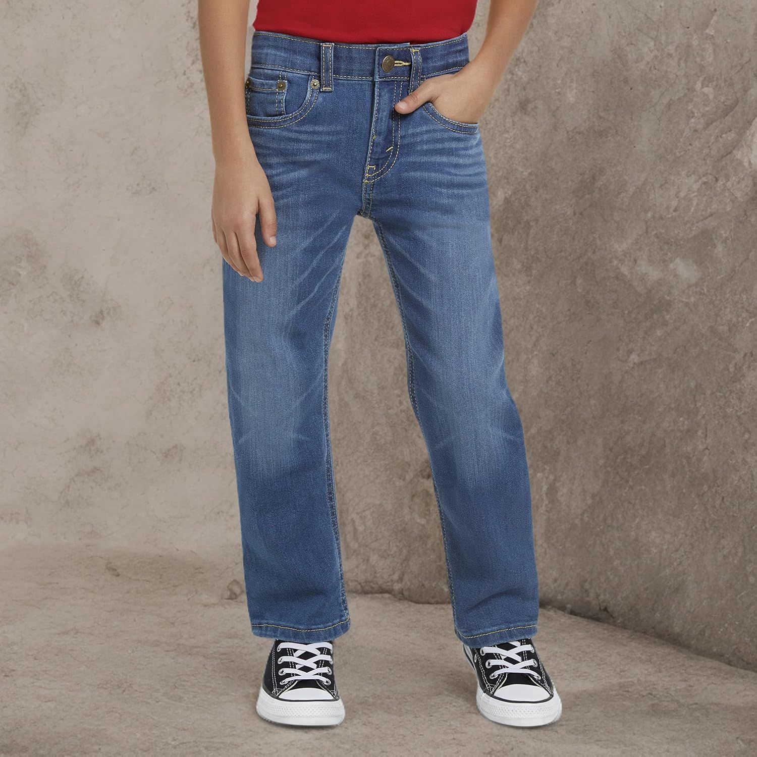 Levi's Boys 514 Straight Fit Jeans - Image 5