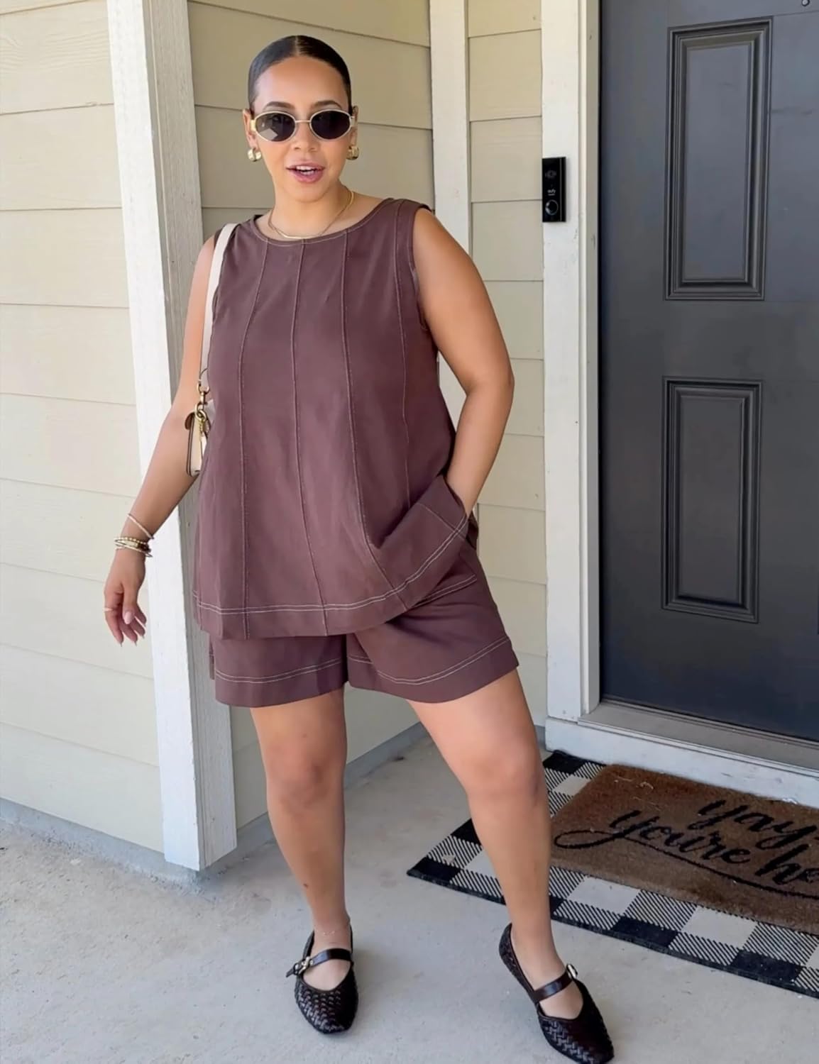 Gozoloma Womens 2 piece Outfits