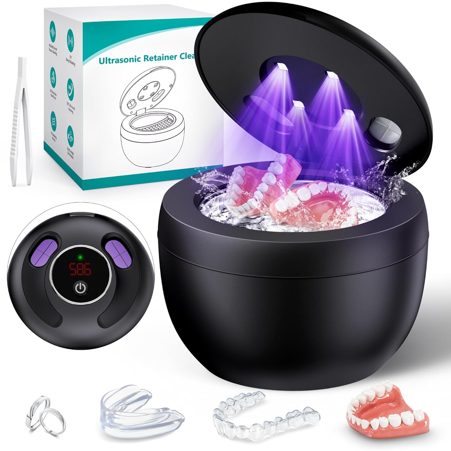 Upgraded Ultrasonic Retainer Cleaner Machine