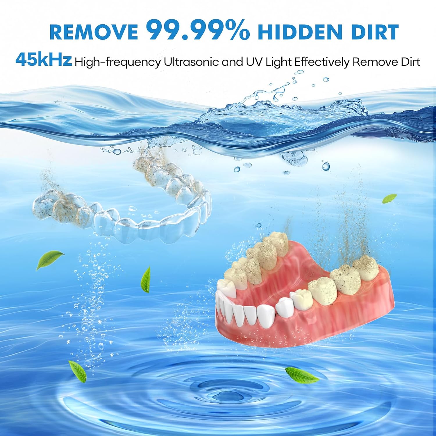 Upgraded Ultrasonic Retainer Cleaner Machine