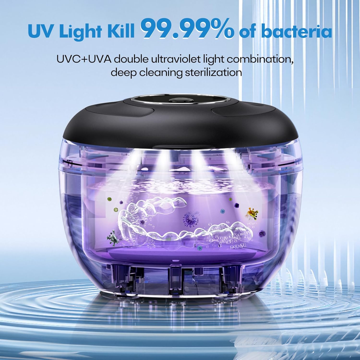 Upgraded Ultrasonic Retainer Cleaner Machine