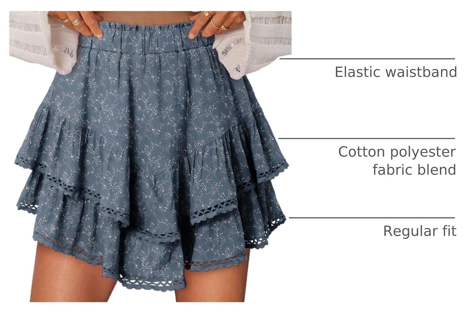 onlypuff Flowy Shorts for Women