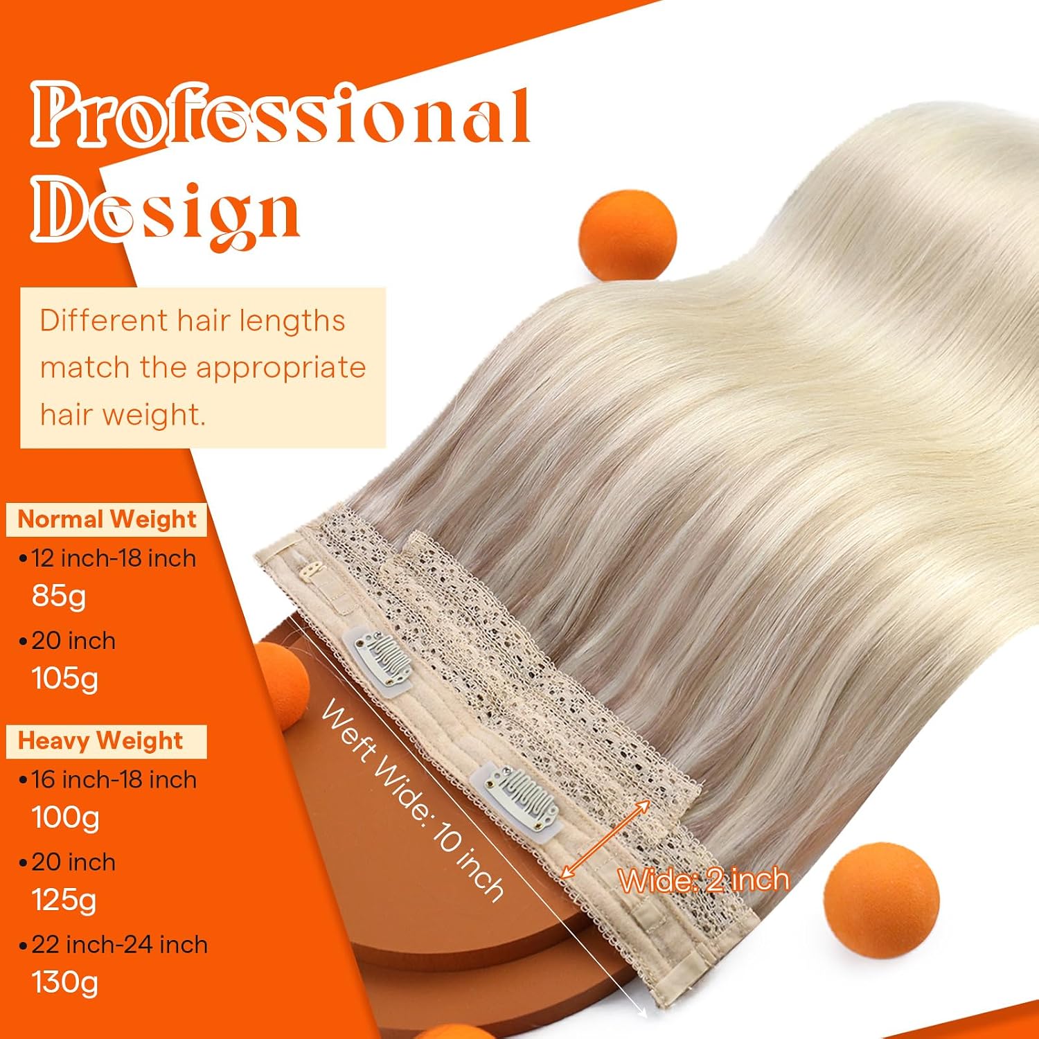 Sunny Hair Wire Hair Extensions