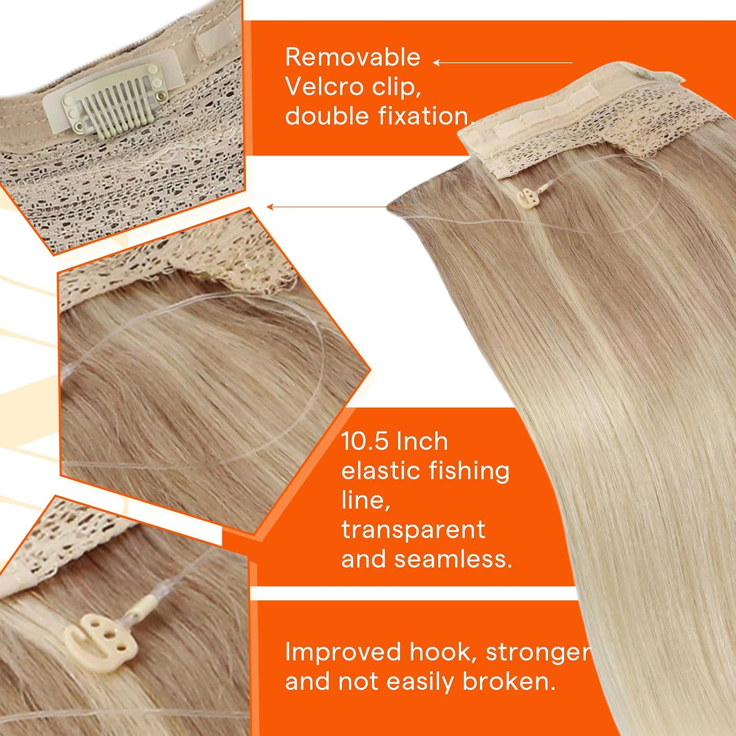 Sunny Hair Wire Hair Extensions