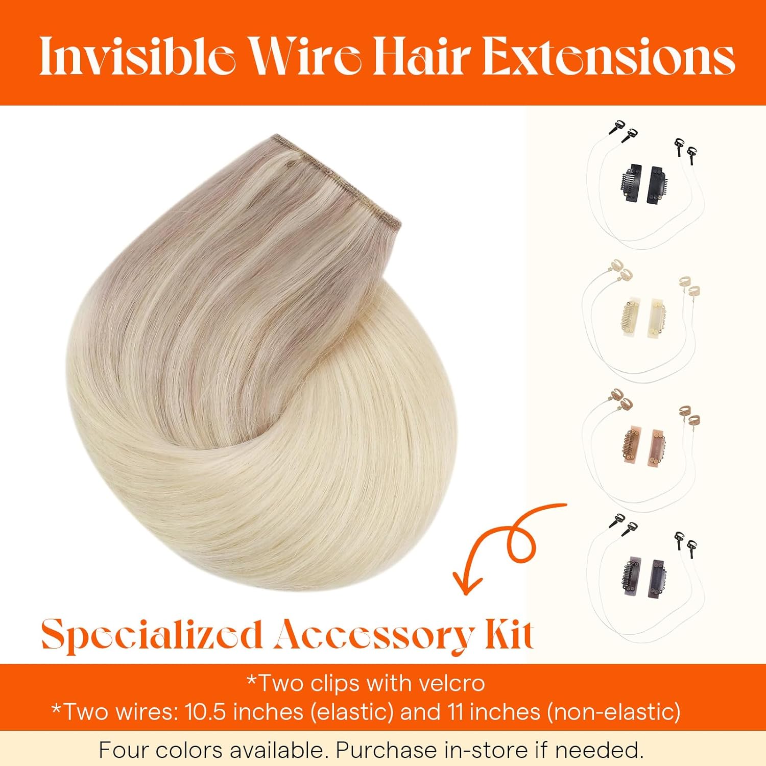 Sunny Hair Wire Hair Extensions