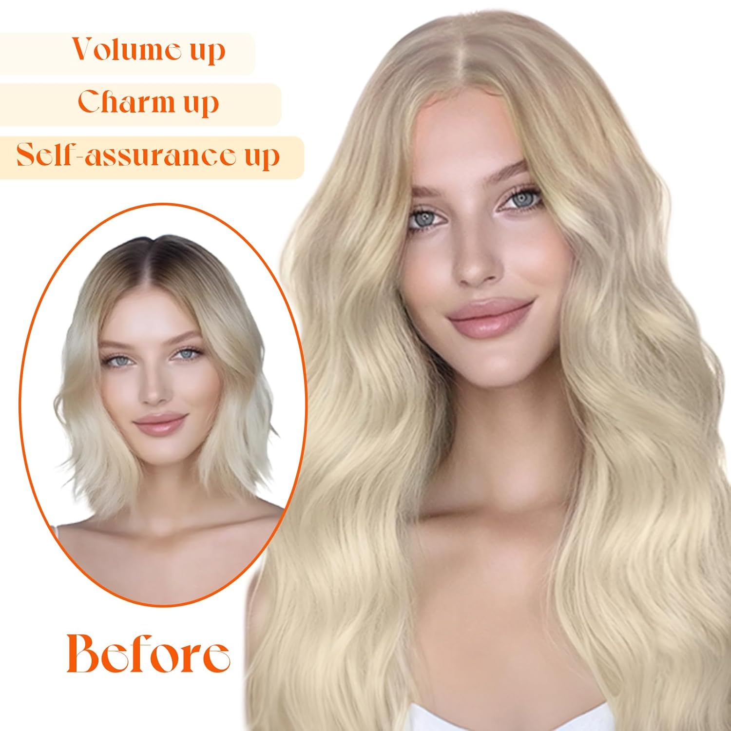 Sunny Hair Wire Hair Extensions