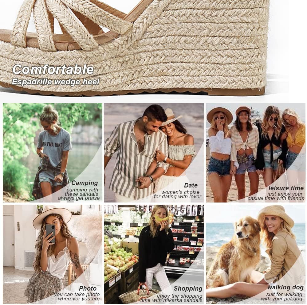 mikarka Wedge Heels Sandals