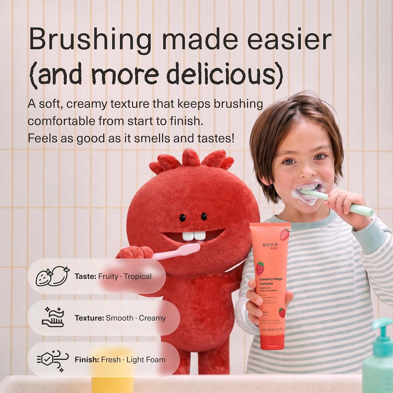 Boka Kids Toothpaste - Fluoride