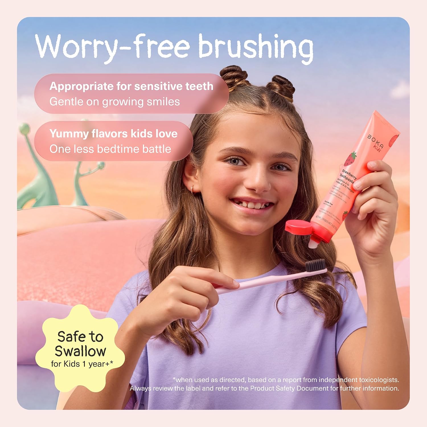 Boka Kids Toothpaste - Fluoride
