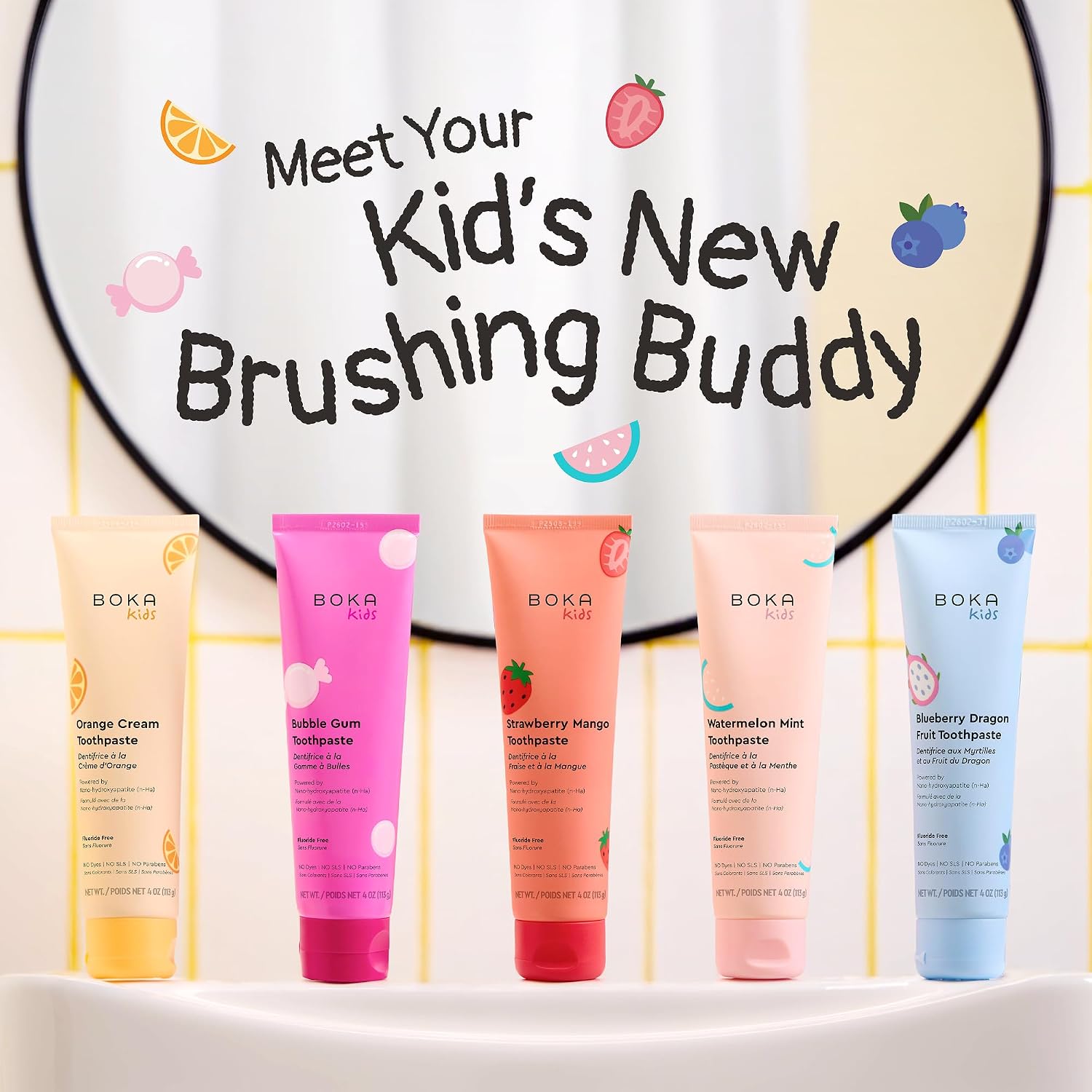 Boka Kids Toothpaste - Fluoride