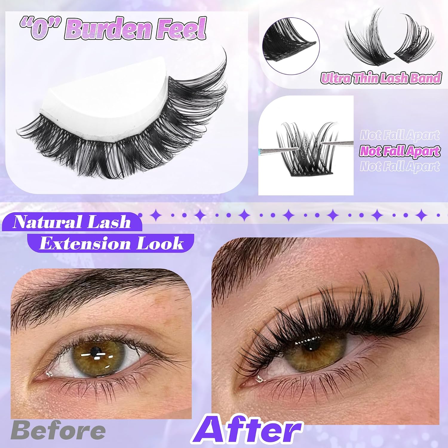 ALICE Lash Clusters Wispy Eyelash