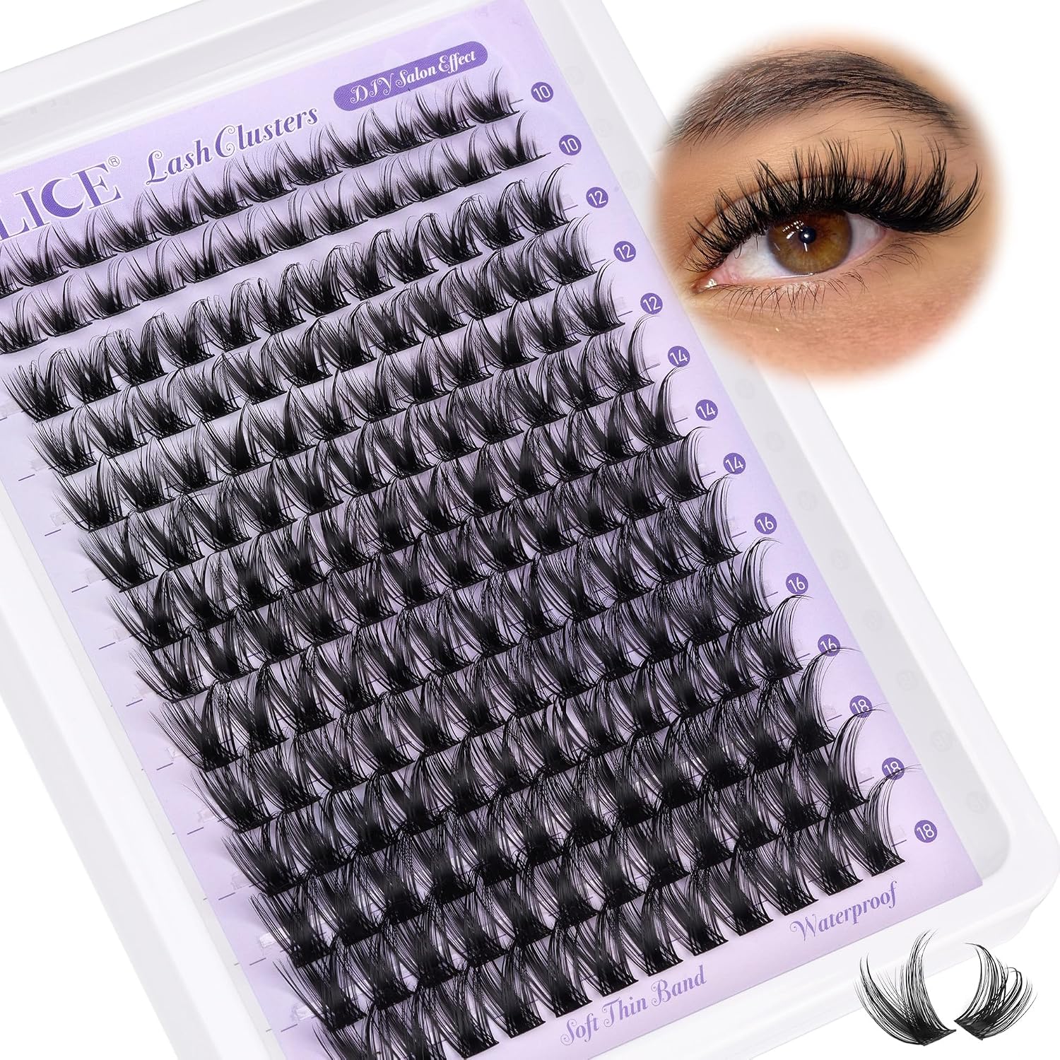 ALICE Lash Clusters Wispy Eyelash