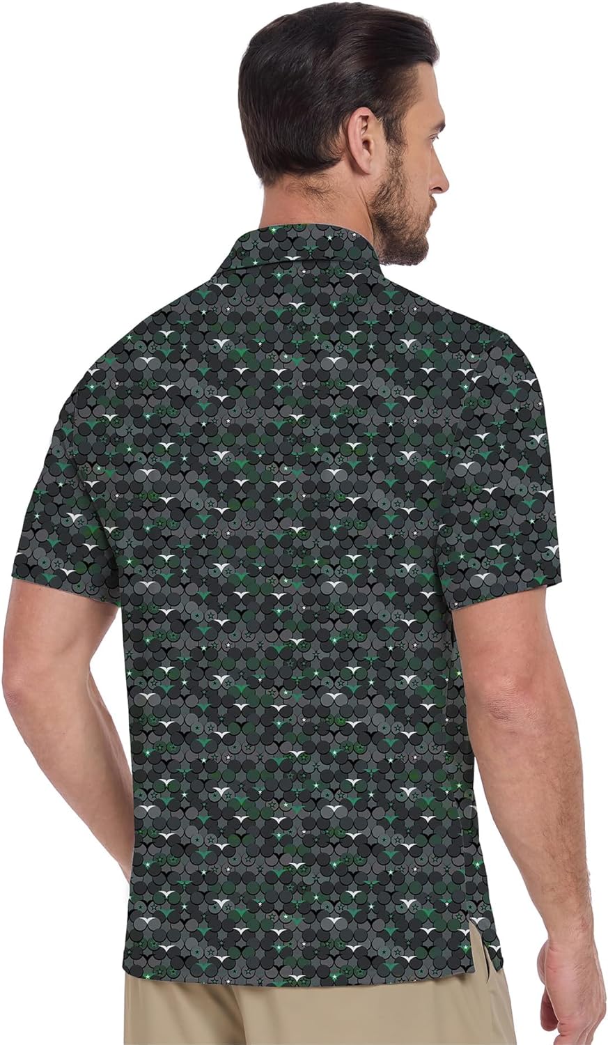 ZITY Men's Golf Shirts Short