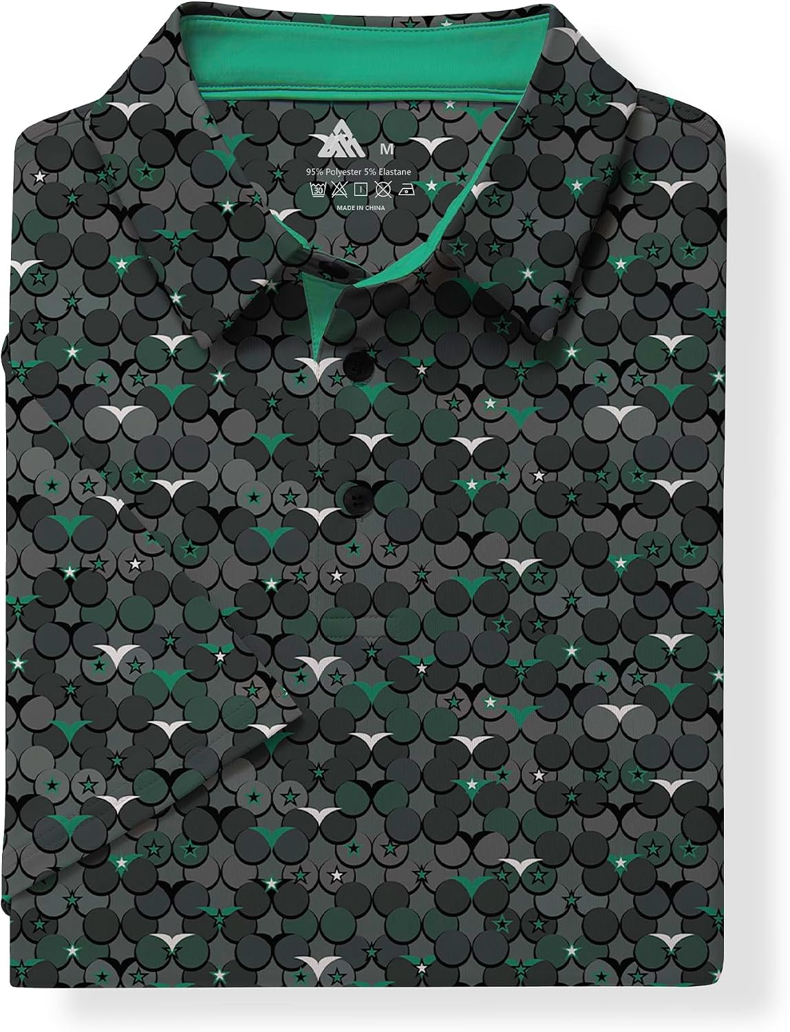 ZITY Men's Golf Shirts Short