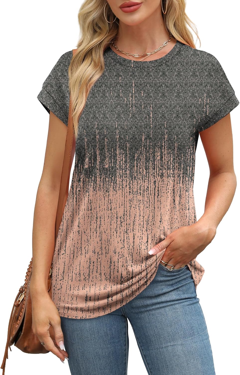 Alaroo Womens Summer Tops Short