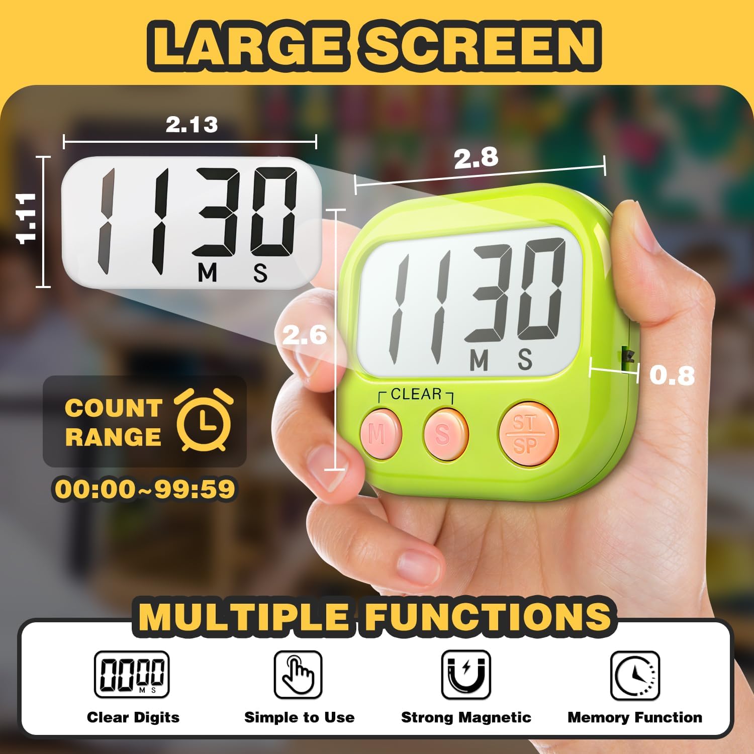 Digital Timer for Kids Classroom