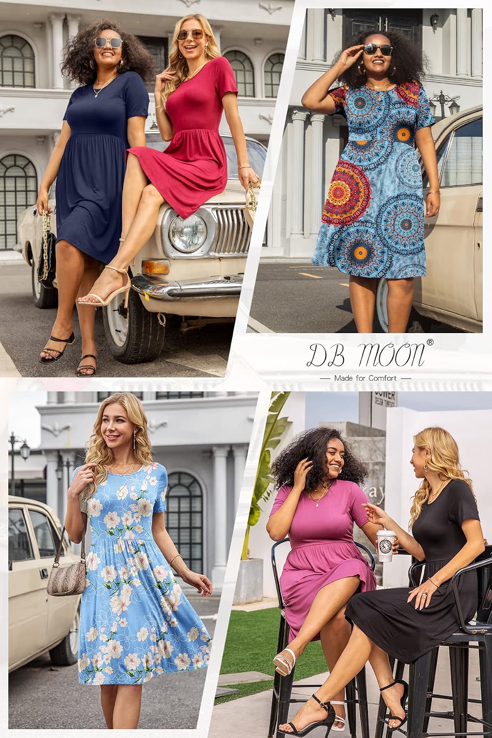 DB MOON Women Summer Casual