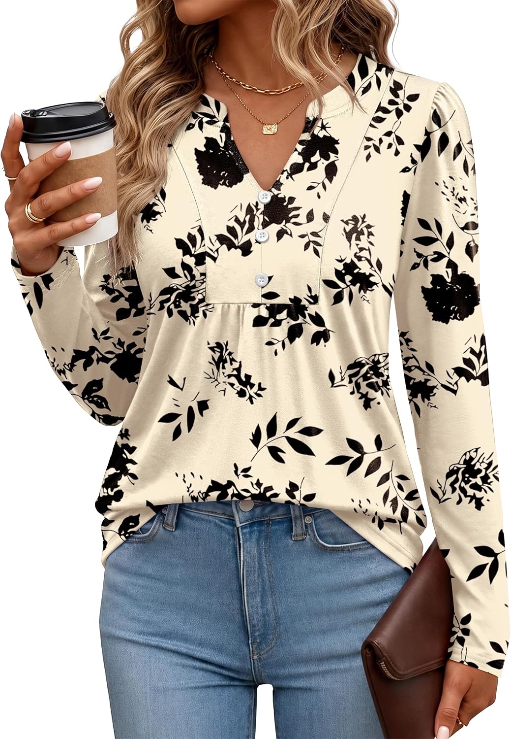 OFEEFAN Long Sleeve Shirts