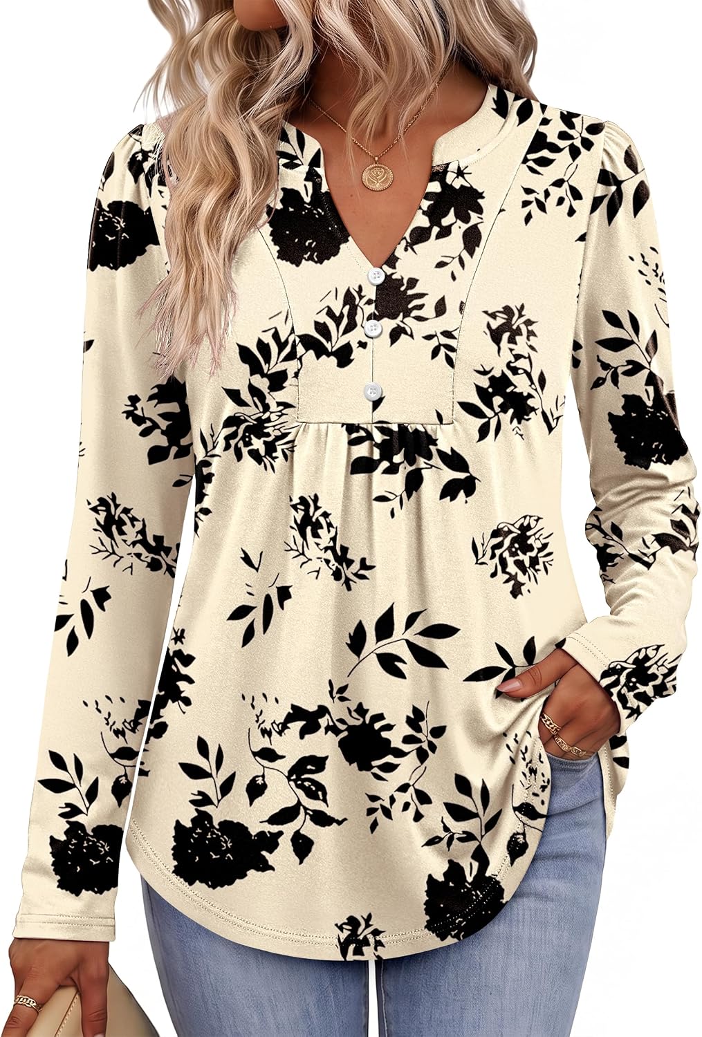 OFEEFAN Long Sleeve Shirts