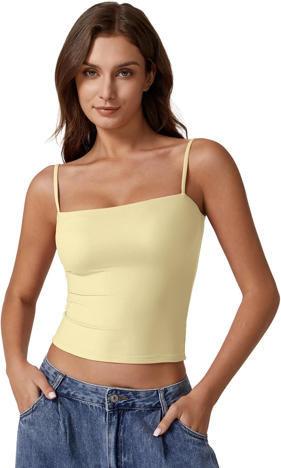 QINSEN Women's Double Lined Basic