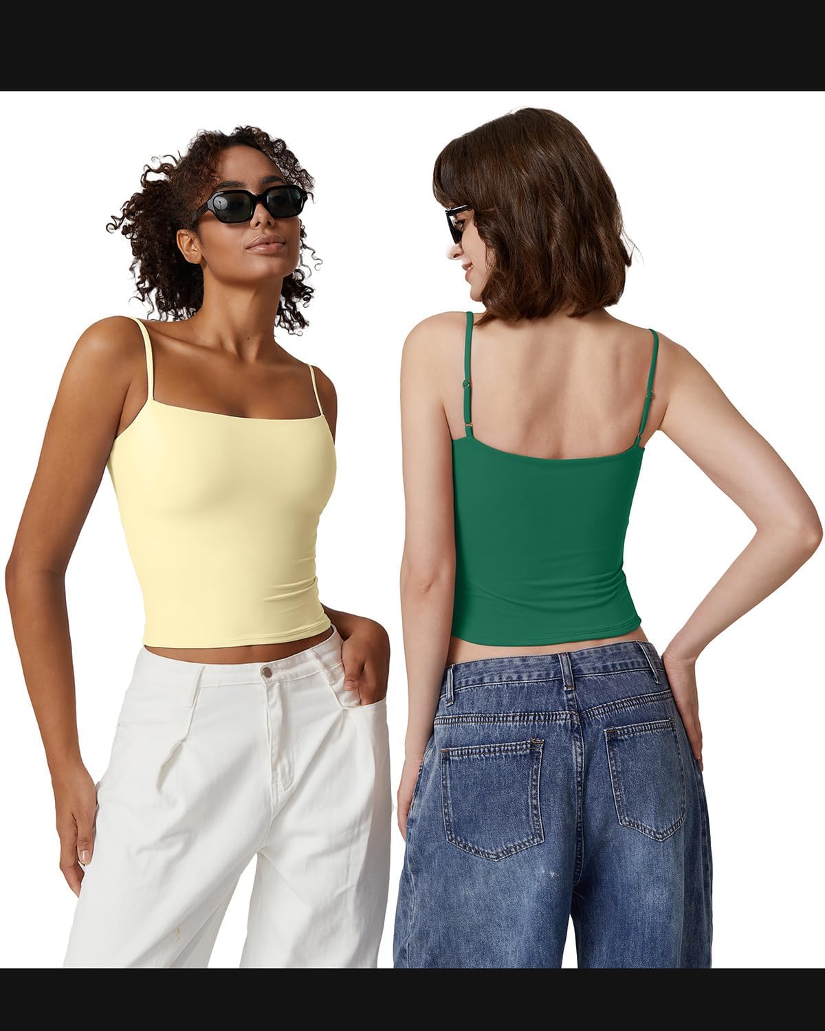 QINSEN Women's Double Lined Basic